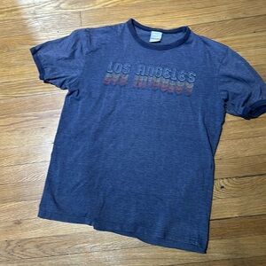 Vintage Preloved Los Angeles Ringer Graphic Tee